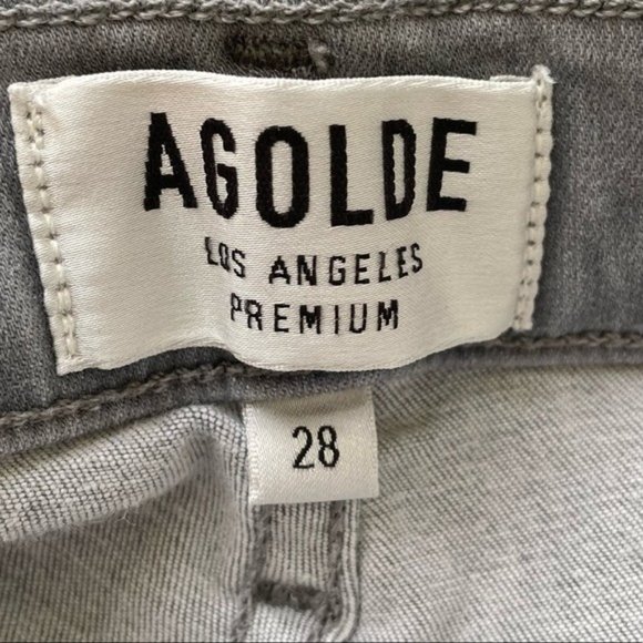 Agolde Filter Free High Rise Skinny Jeans in Fame - Picture 5 of 9